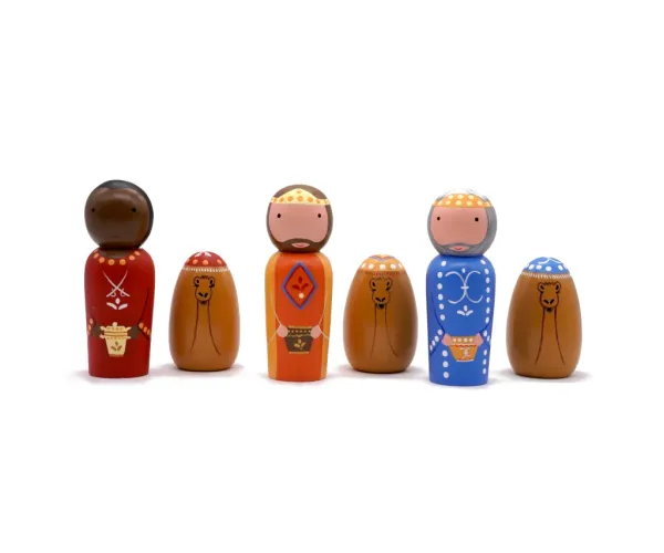 Peg Doll / Painted Nativity